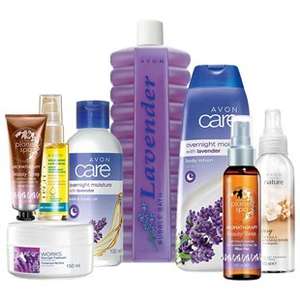 Lavender Spa Relaxation Bundle Collection £10 ( + £3 delivery \ Free when you spend £20 ) @ Avon