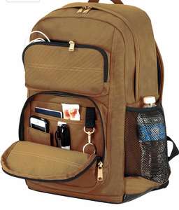 Carhartt Legacy Standard Work Backpack with Padded Laptop Sleeve and Tablet Storage - brown £43.48 @ Amazon