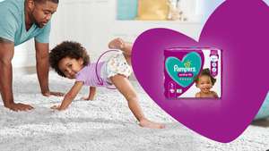Two FREE packs of Pampers Active Fit Taped nappies at Pampers Squad