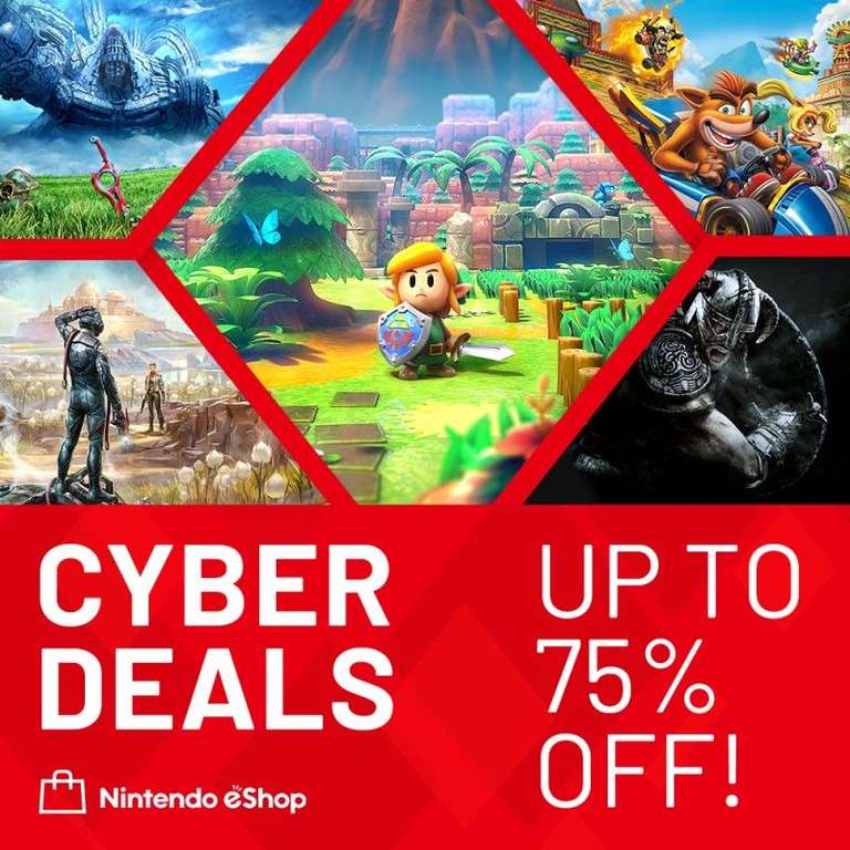 Nintendo eShop Sale (Spyro/Crash Team/Dark Souls £17.50, Zelda Links Awakening £33.29, Lumines £6.74, Mr Driller £7.99 etc) @ Nintendo eShop