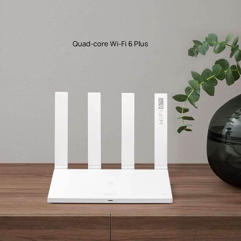 HUAWEI AX3 3000 Mbps Wi-Fi Router, Quad-Core WiFi 6 Plus Revolution £44.99 Amazon