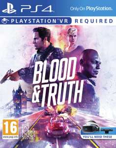 Blood & Truth PS VR Game (PS4 with PS5 upgrade) £13.99 (Free Click & Collect) @ Argos