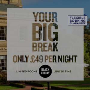 Q Hotels - £49pn B&B Black Friday Deal