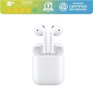 Refurbished Grade B+ Apple AirPods 2nd Generation with Charging Case (No charging cable included) £63.65 @ Student Computers