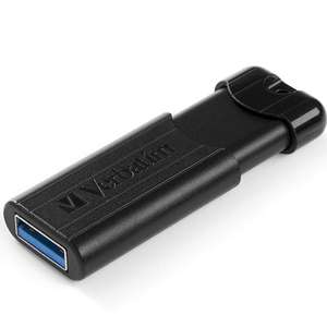 Verbatim 256GB PinStripe USB 3.0 Flash Drive - Black + 2 Year Warranty - £21.99 Delivered @ MyMemory