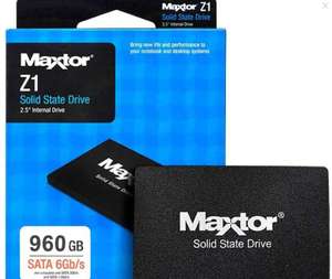 Seagate Maxtor Z1 960GB 2.5" SATA SSD £69.36 with code @ Ebuyer / eBay (code for nectar card holders)