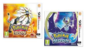 Pokemon Sun / Pokemon Moon (3DS) - £14.39 Each - Delivered With Nectar Members Code @ Bossdeals/eBay