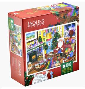 Two 1000 piece Xmas jigsaw puzzles for £4.99 - delivered @ Jacques of London
