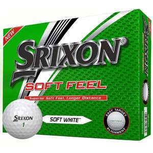 Two dozen (24) Srixon Soft Feel Golf Balls for £23.20 with Necta code for registered members @ affordablegolfclearance ebay