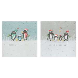 Selected Christmas Cards 10 Packs Half Price £1 at Tesco