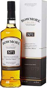 Bowmore No. 1 Single Malt Scotch Whisky, 70 cl £20 delivered at Amazon