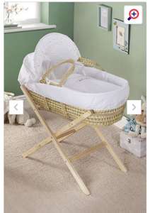 Moses Basket & Stand £16 with new member code @ Studio (£19.99 else with £4.99 Delivery)