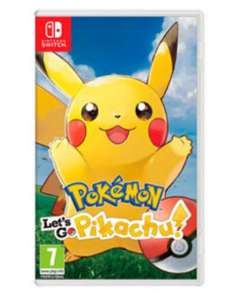 Pokemon: Let's Go, Pikachu! Nintendo Swith £35 @ Asda