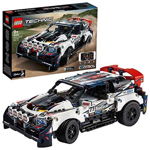 LEGO Technic 42109 CONTROL+ App Controlled Top Gear Rally Car RC Racing Car £62.50 @ Amazon