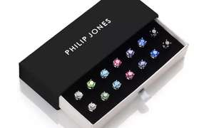 7 Pairs of Philip Jones Swarovski crystal earrings £12.98 + £1.99 del at Groupon