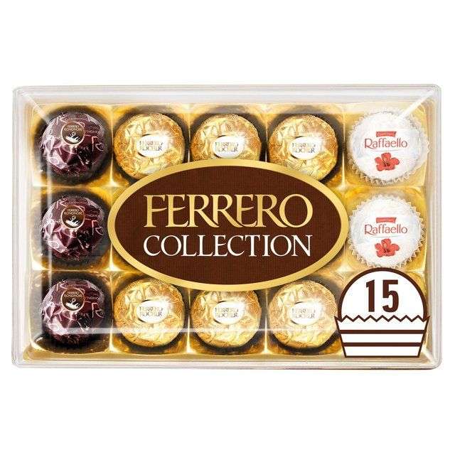 Ferrero Collection 15 Pieces - £5 each or 3 for £10 @ Morrisons
