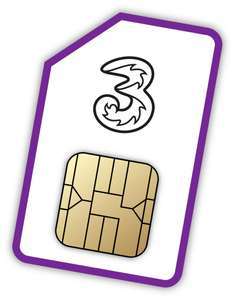 Three mobile Sim Only Unlimited data/text/calls £15pm (poss £11.67 with £40 automatic cashback)
