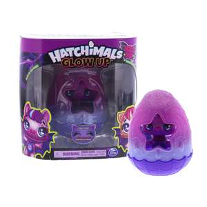 Hatchimals 6055035 - Glow Up, 3-Inch Magic Dusk Collectible Figure with Glow-in-the-Dark Wings £3.99 + £3.49 del at Home Bargains