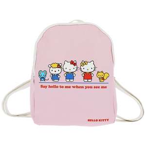 Hello Kitty kids faux leather backpack £2.69 @ Home Bargains