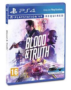 Blood & Truth (PS VR / PS4 with free PS5 upgrade) £15.99 (Prime) / £18.98 (Non-Prime) Delivered @ Amazon