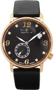 Zeppelin 7633-2 Luna 35mm Quartz Watch, Ronda 6004.D, 50M WR, MOP Dial, Swarovski Crystals, Leather Strap £133.50 @ Amazon