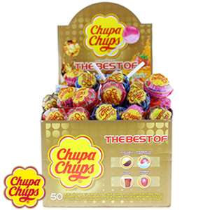 Chupa Chups Lollipops (Case of 50) £5 @ Home Bargains Instore & Online