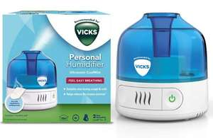 Vicks VUL505 Cool Mist Personal Humidifier - £19.99 + free click and collect @ Argos