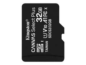 Kingston 32GB Micro SDHC U1 Class 10 - £3.00 inc p&p at Curry's Business
