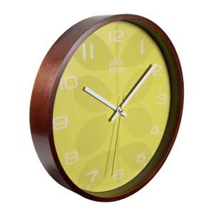 Orla Kiely Wooden Wall Clock £15 free click and collect at Argos