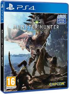 Monster Hunter World PS4 (Used) - £6.76 @ Music Magpie / Ebay