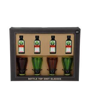 4 Pack Mini Jagermeister & Top Shot Glasses Gift Set £14 + £3.49 del at Debenhams