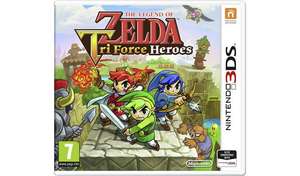 The Legend of Zelda Tri-Force Heroes Nintendo 3DS Game £3.49 Free C&C @ Argos