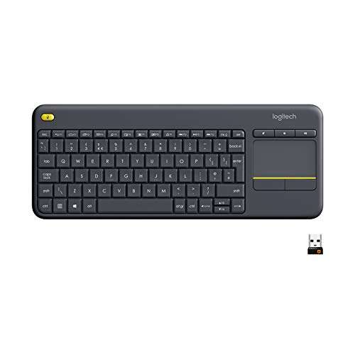 Logitech K400 Plus Wireless Black Keyboard £10.12 Business customers only - £19.98 (+£4.49 NP) for non Business customers @ Amazon