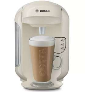 Tassimo by Bosch Vivy 2 Pod Coffee Machine - Cream £29.99 at Argos Free click and collect