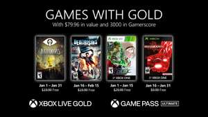 Xbox Games with Gold (January 21) - Little Nightmares, Dead Rising, The King of Fighters XIII, Breakdown & Trine 4