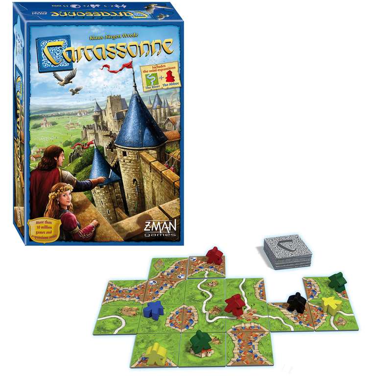 Carcassonne Strategy Game (2015 New Edition) - £17.99 / £20.98 delivered @ IWOOT