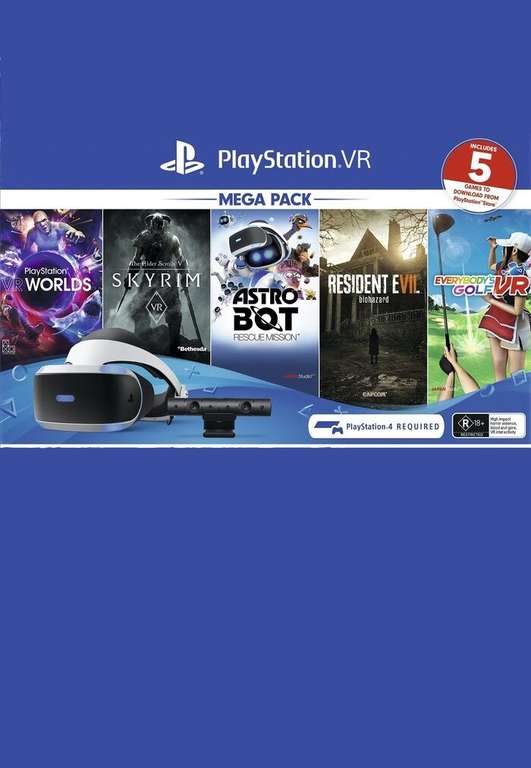 PlayStation VR Games MegaPack £28.16 Eneba / GamStop