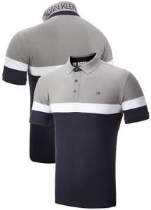 Calvin Klein Chest Stripe Polo (2 Colours) +£16.95 + £3.95 P&P @ County Golf