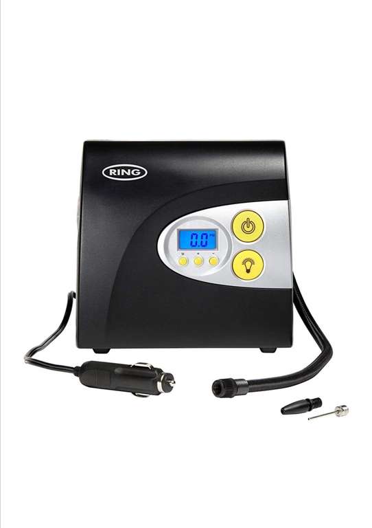Ring Automotive RAC601 Digital Tyre Inflator with Auto Stop - £20.10 @ Amazon