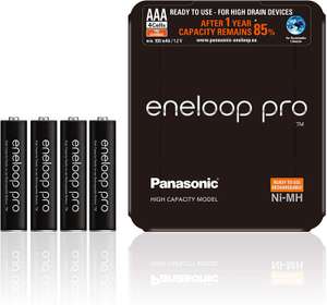 Eneloop pro aaa with case - £10.47 (+£4.49 Non Prime) @ Amazon