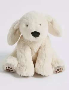Puppy Toy - Height: 23 cm Width: 18.5 cm Depth: 14 cm - £9.00 (free C&C) @ Marks and Spencer