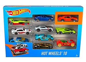 10 car pack of Hot Wheel cars £10.00 (prime) / £14.49 (non prime) @ Amazon