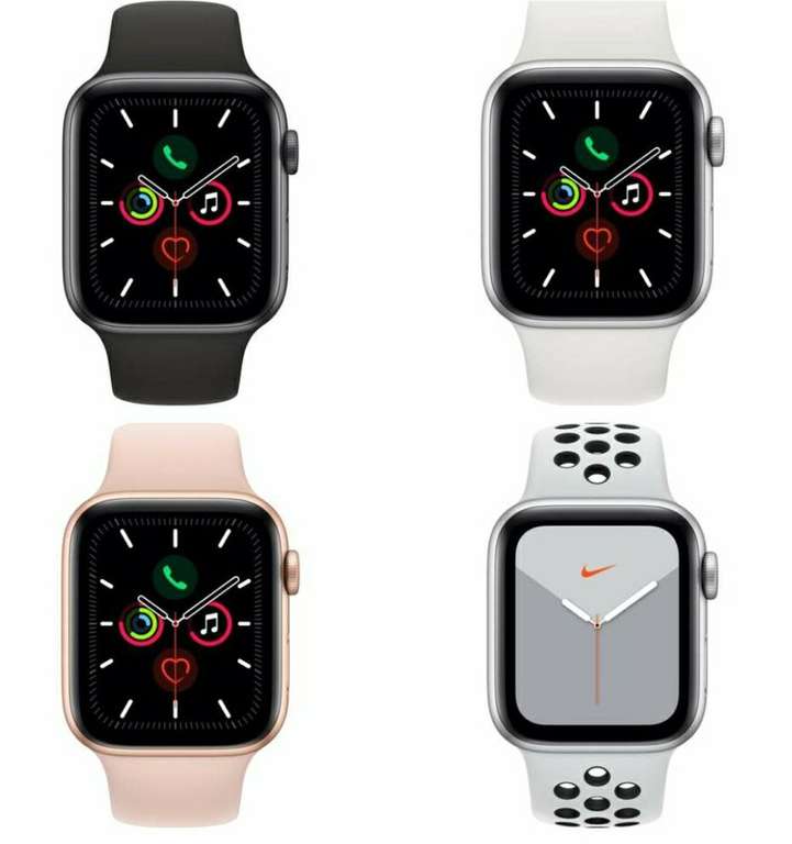 APPLE Watch Series 5 Smartwatch Cellular & GPS - All Colours 40/44mm - £319 @ Currys / Ebay