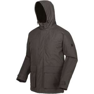 Regatta Sterlings II Waterproof Insulated Hooded Jacket Grey £27 @ spartoo