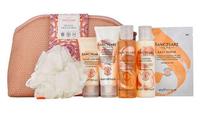 Sanctuary Spa Travel Treasures Gift Set Now £8 Click and collect is £1.50 free on £20 Spend From Boots