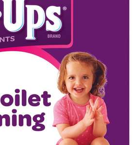 Huggies Pull Ups Girls Day Time Potty Training Pants Girls, 17 Pants, 8-17kg - £2 + £1.50 Click and Collect / £3.50 delivery @ Boots