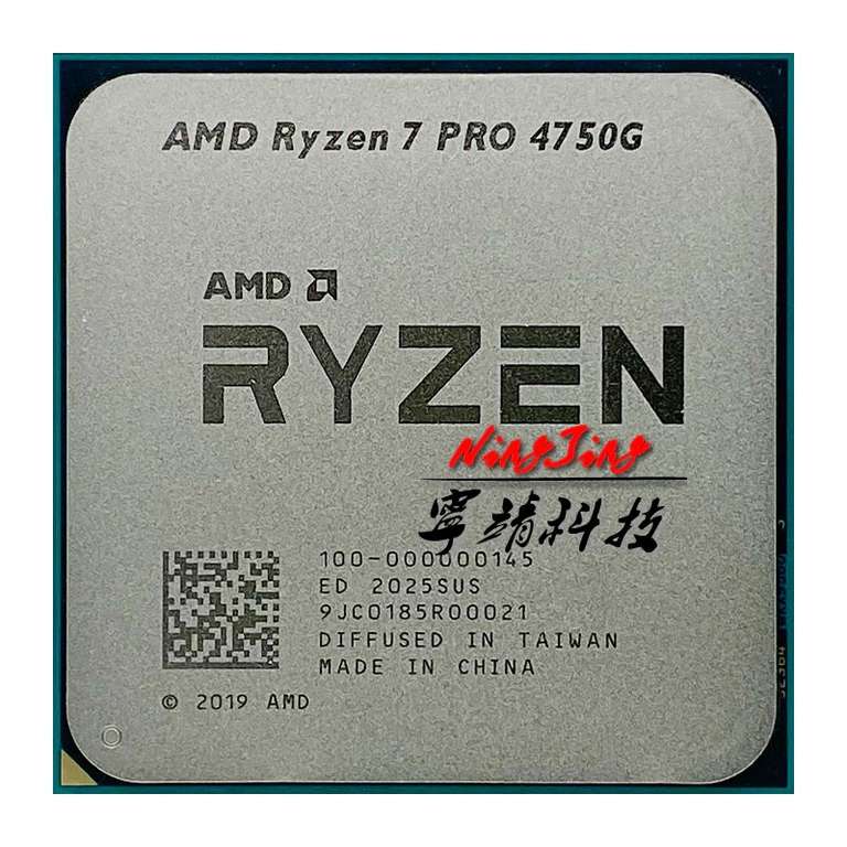 AMD Ryzen 7 PRO 4750G R7 PRO 4750G 3.6 GHz Eight-Core Sixteen-Thread 65W CPU Processor £252.55 at AliExpress SZCPU Store