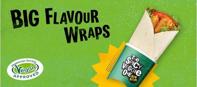 Spicy Veggie Wrap back for £1.99 @ McDonald’s every Monday and Thursday