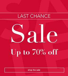 Last Chance: Up to 70% off Sale (£3.95 postage / Free on a £35 spend) @ Whittard of Chelsea