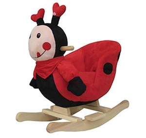 Plush LADYBIRD Rocking Chair on Wooden Rockers with Sounds 12m+ Used Like New £18.81 prime / £23.30 nonPrime @ amazon warehouse